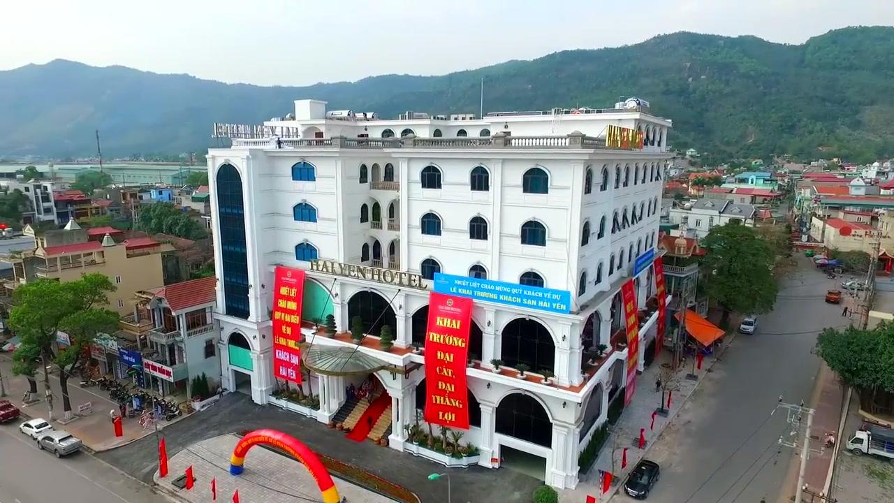 Hai Yen Luxury Hotel Cam Pha Esterno foto